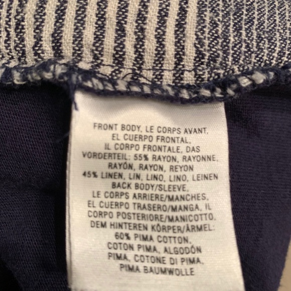 Anthropologie 9-H15 StCl Linen Dress Shirt Tunic - Picture 14 of 15